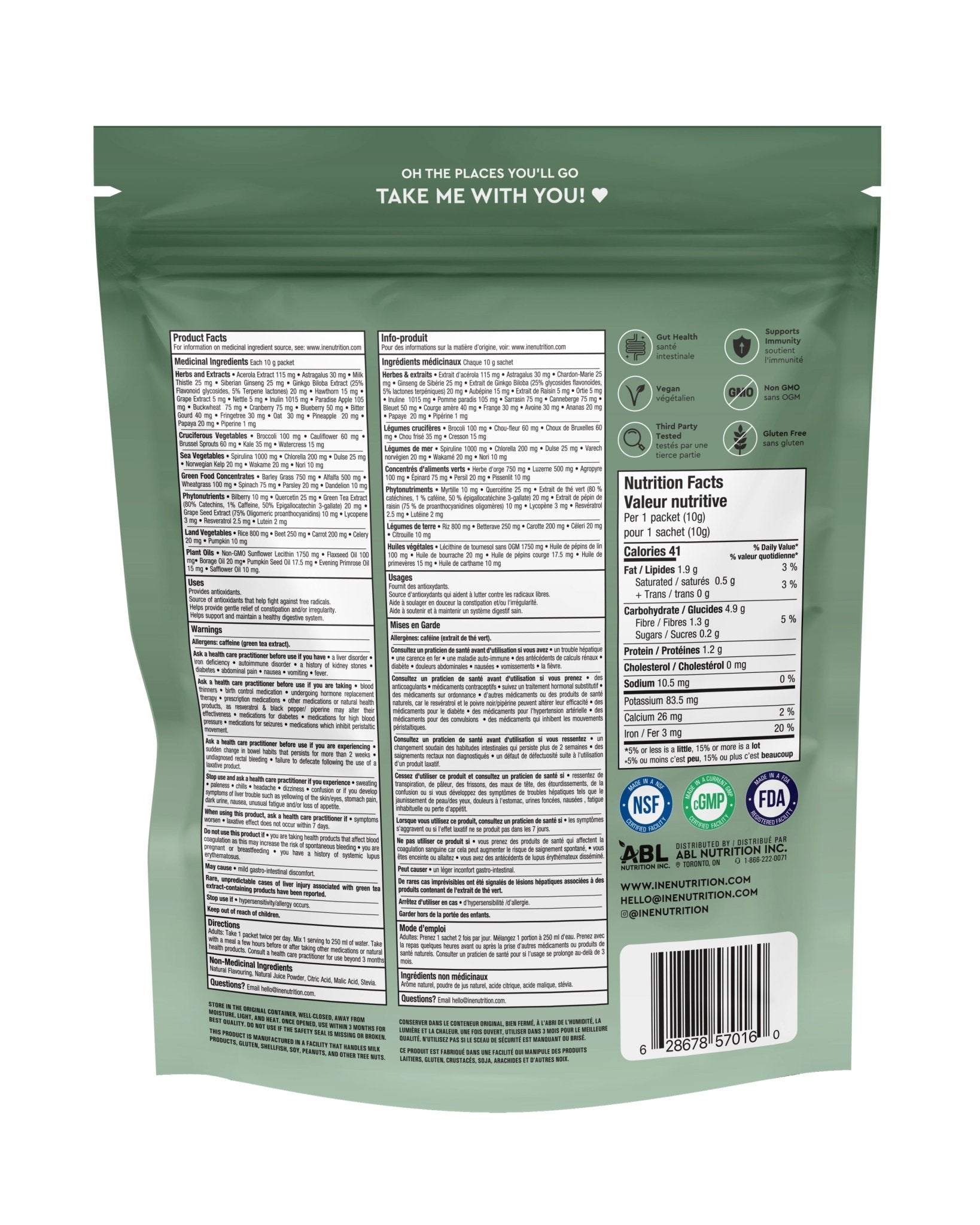Variety Travel Packs - ine+ nutrition