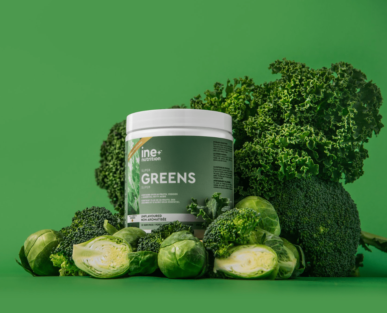 How Our Super Greens Help You Stay Energized All Day Long? - ine+ nutrition