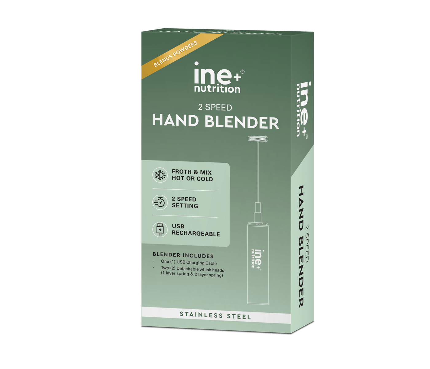 Dual Speed Hand Blender - ine+ nutrition